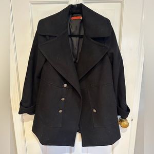 Black Pea Coat